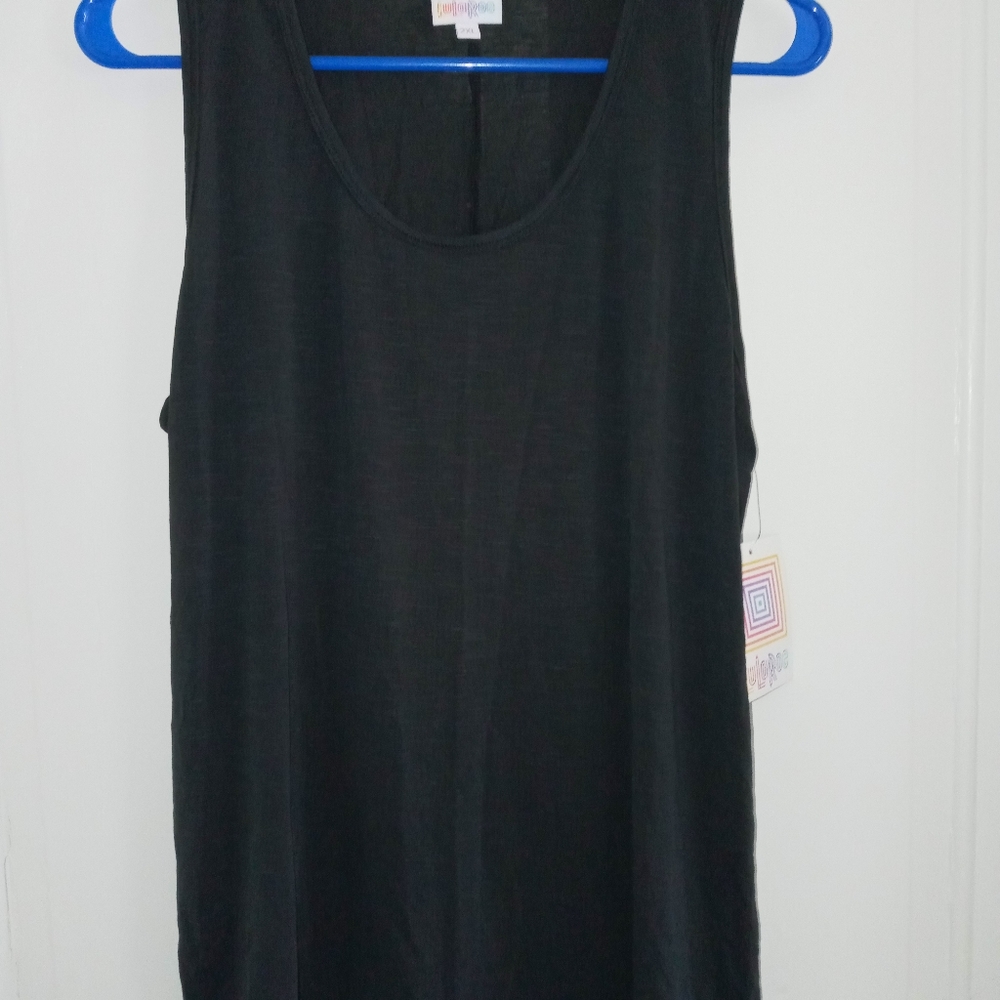 Lularoe black tank top